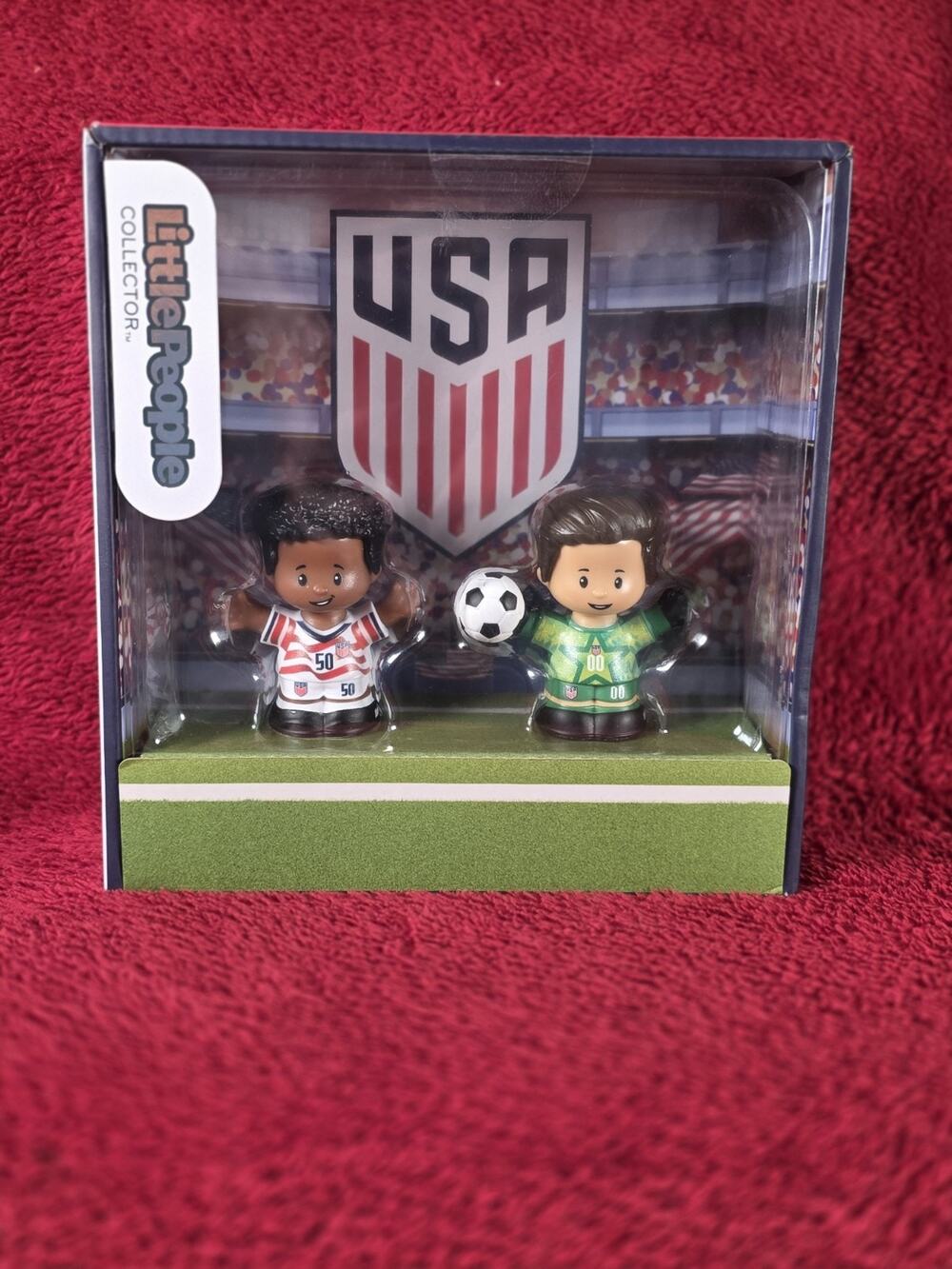 Fisher-Price Little People Collector U.S. Soccer Special Edition Set JMN08 NEW